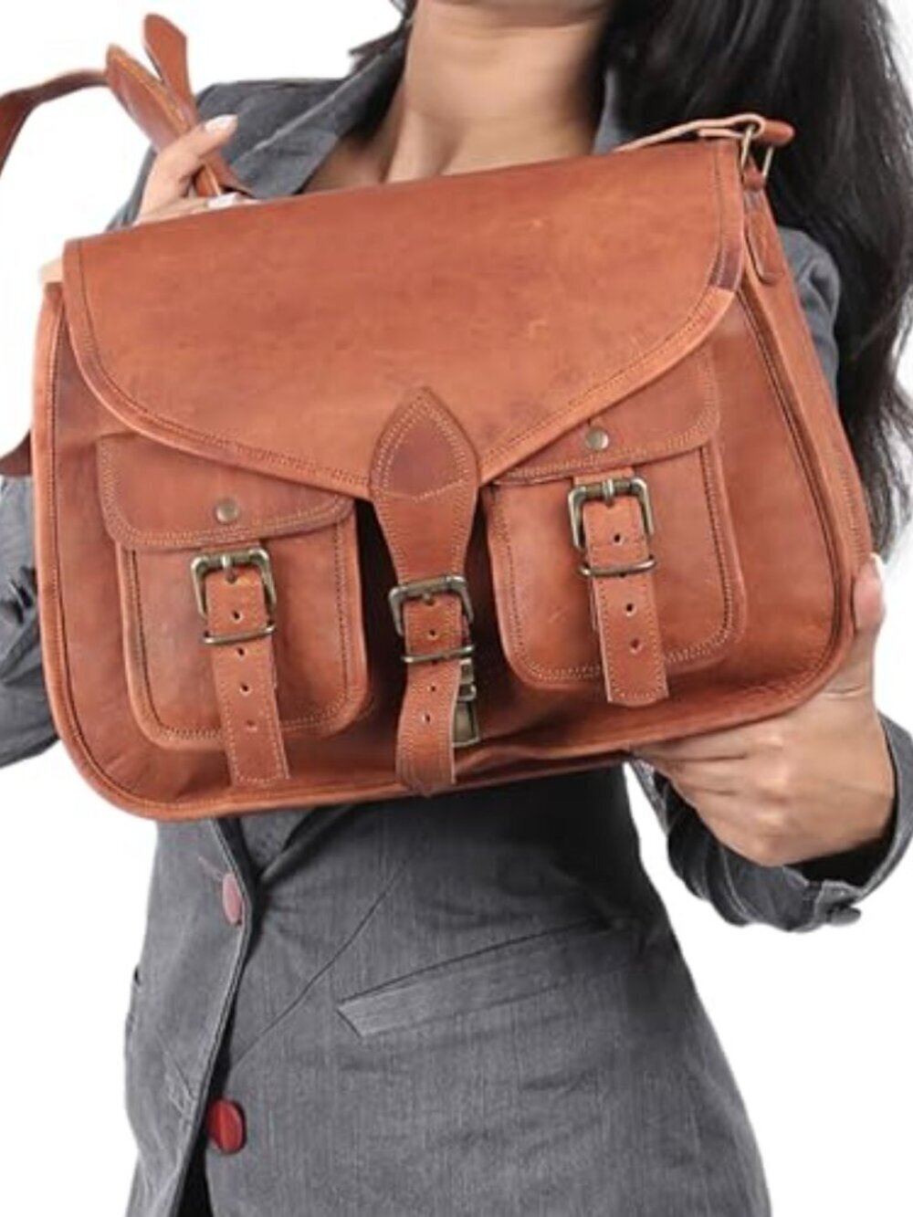 🆕 Leather Bag - Picture 2 of 8